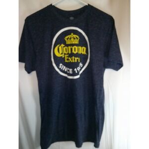 Corona Extra Beer Graphic T-Shirt Crew‎ Neck Short Sleeve Men's Size M